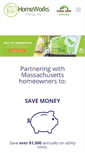 Mobile Screenshot of homeworksenergy.com